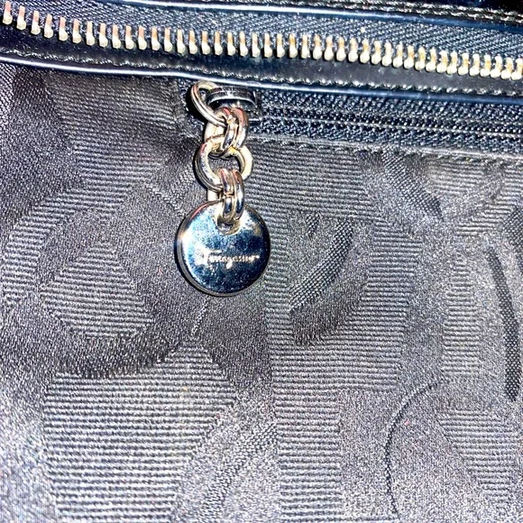 Authentic Salvatore Ferragamo Black Shoulder Bag - Picture 16 of 16